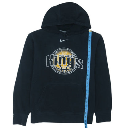 Nike Men's Black Pullover Hoodie M Fox Valley Kings Basketball Sweatshirt