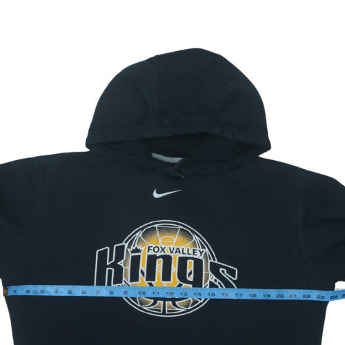 Nike Men's Black Pullover Hoodie M Fox Valley Kings Basketball Sweatshirt