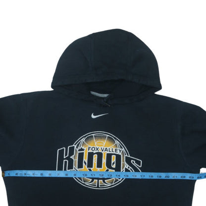 Nike Men's Black Pullover Hoodie M Fox Valley Kings Basketball Sweatshirt