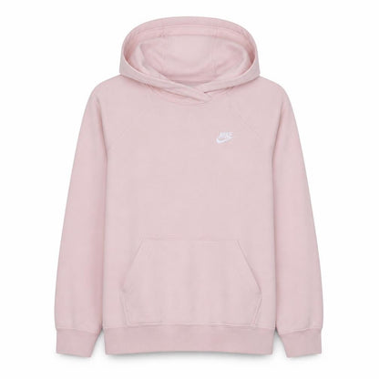 Nike Womens Pink Pullover Hoodie Medium Cotton Blend Casual