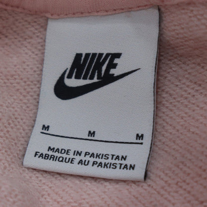 Nike Womens Pink Pullover Hoodie Medium Cotton Blend Casual