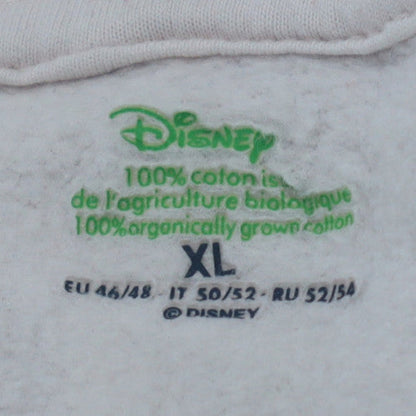 Kiabi Disney Womens White Mickey Mouse Pullover Hoodie XL