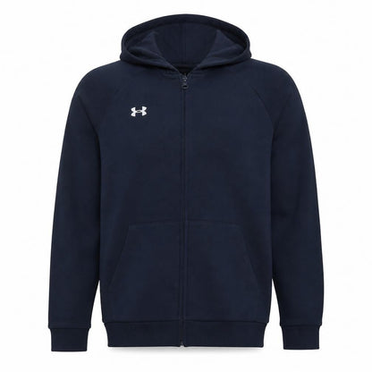 Under Armour Men's Blue XL Full Zip Hoodie Lightweight Fleece