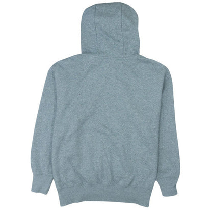 Nike Men's Grey Pullover Hoodie Small Fleece Logo Sweatshirt