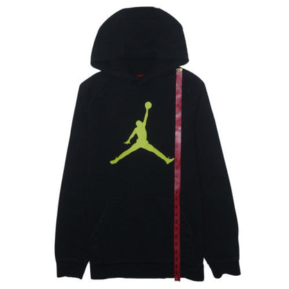 Nike Jordan Men's Black Hoodie M Pullover Graphic Logo Sportswear