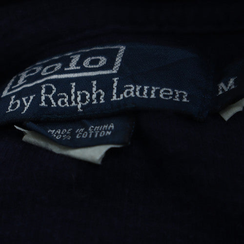 Ralph Lauren Men's Blue 1/4 Zip Cotton Fleece Sweatshirt M