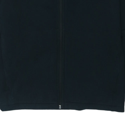 Puma Men's Black Full Zip Hoodie Size L Fleece Sportswear