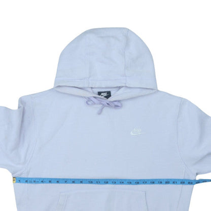 Nike Women Light Purple Pullover Hoodie Small Cotton Soft Fleece