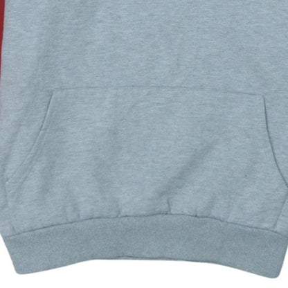 Champion Mens Grey Colourblock Pullover Hoodie Small
