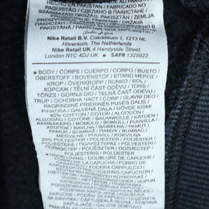Nike Men's Black XL Pullover Hoodie Fleece Sweatshirt