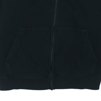 Nike Men's Black Full Zip Fleece Hoodie 2XL Regular Fit