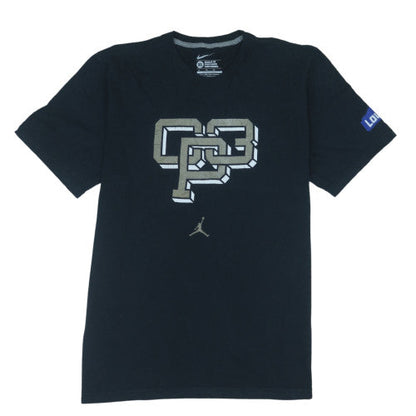 Nike Mens Black XL CP3 Jordan Graphic Regular Fit T-Shirt
