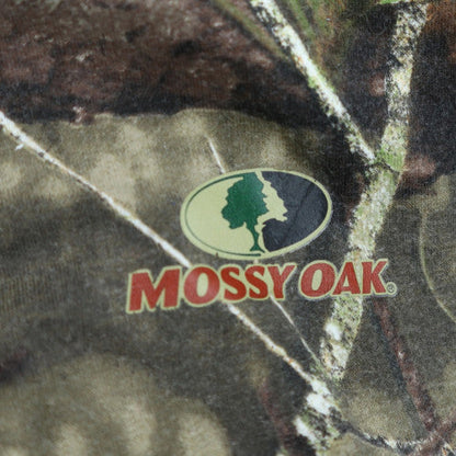 Mossy Oak Men's Green Camouflage Short Sleeve Cotton T-Shirt XL