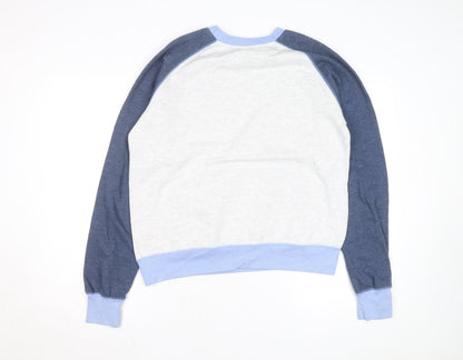 MV Sport Men's Blue Volkswagen Embroidered Pullover Sweatshirt L
