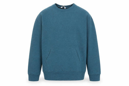 Danskin Mens Blue XL Pullover Fleece Sweatshirt