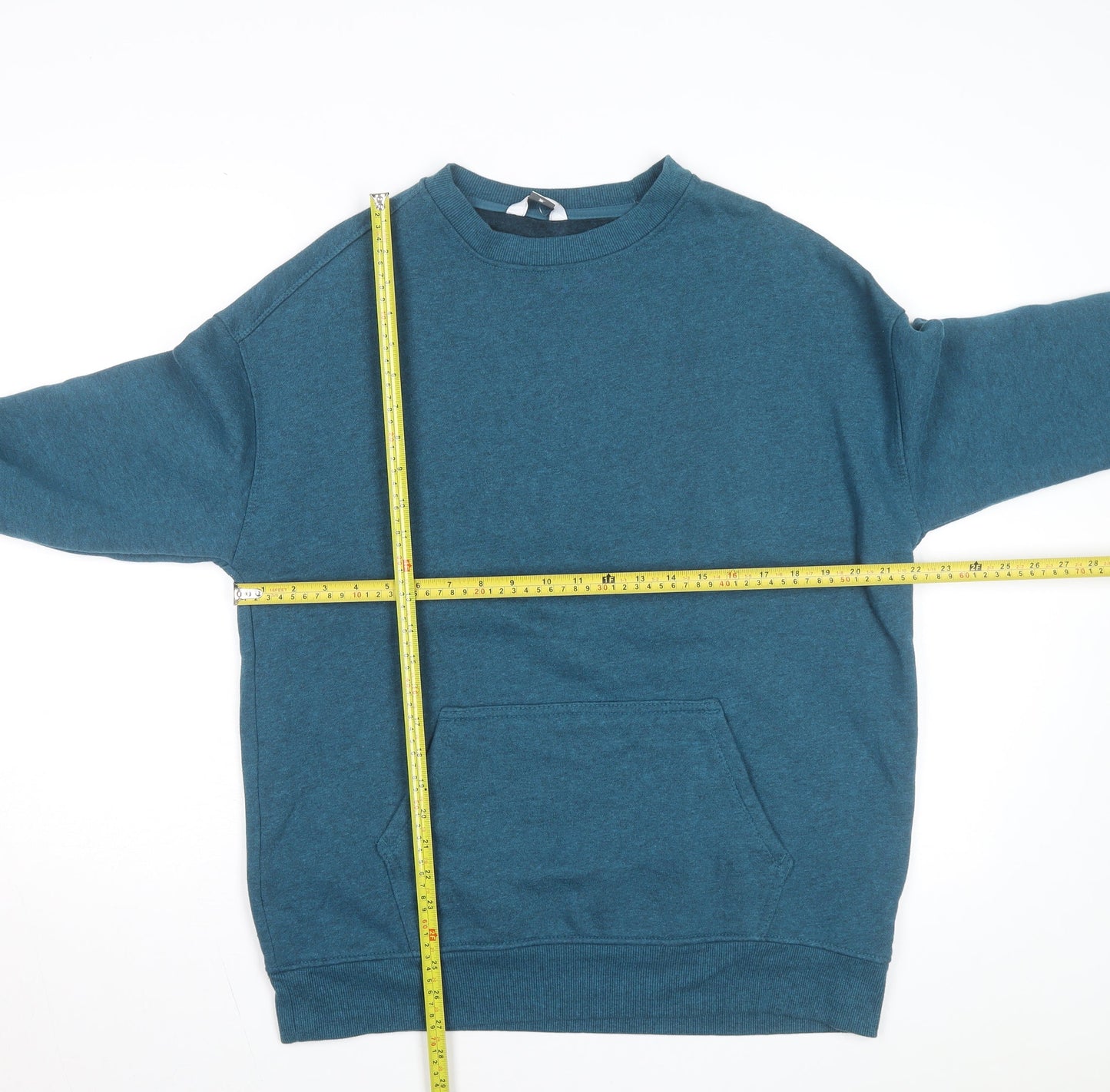 Danskin Mens Blue XL Pullover Fleece Sweatshirt