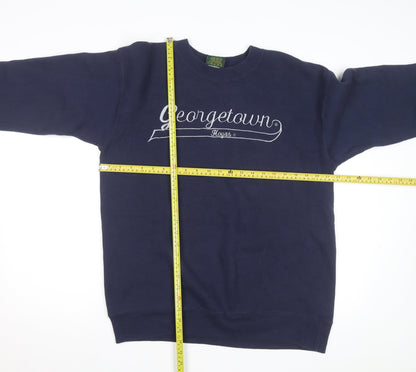 Home Team Advantage Men's Blue Georgetown Hoyas Pullover Sweatshirt L