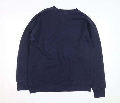 Home Team Advantage Men's Blue Georgetown Hoyas Pullover Sweatshirt L