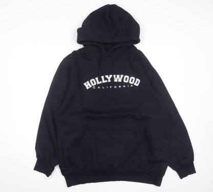 Renegade Men's Blue Hollywood California Pullover Hoodie Size M