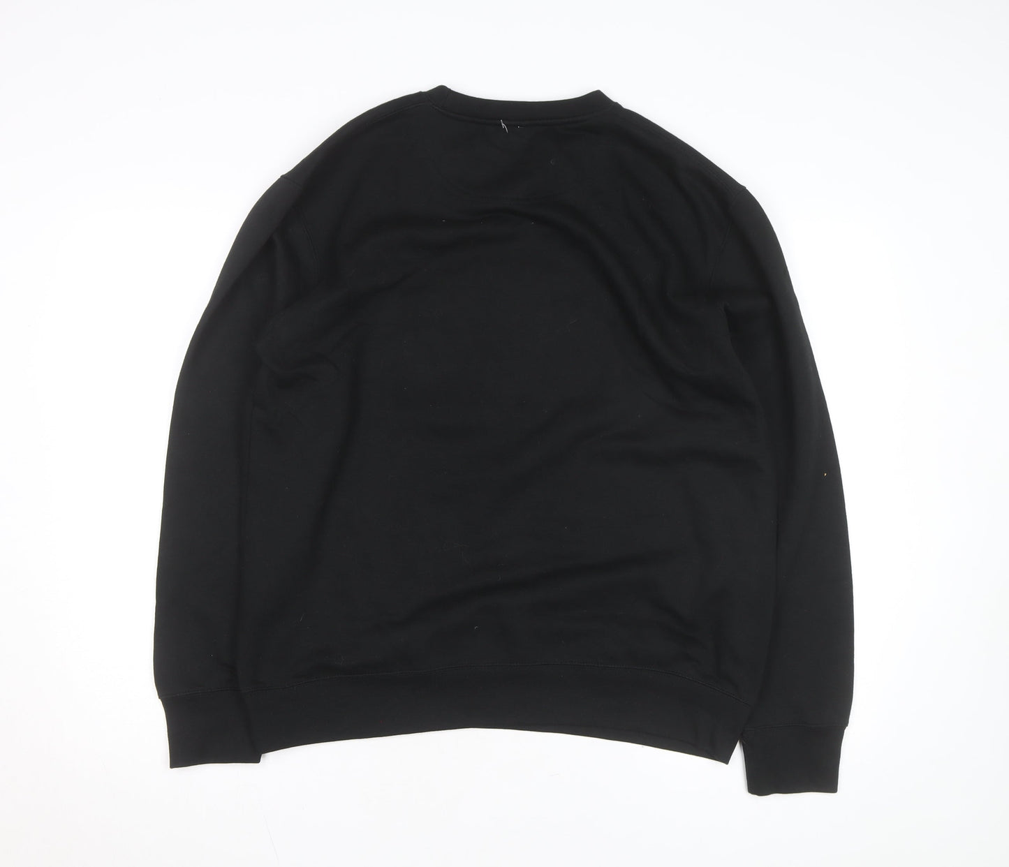 NBA Men's Black Toronto Raptors Logo Pullover Sweatshirt Size L