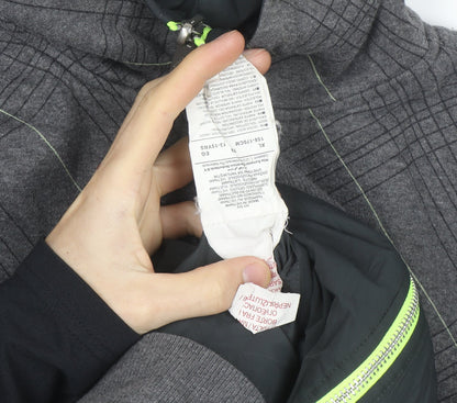Nike Teens Grey Full Zip Hoodie XL Logo Sportswear