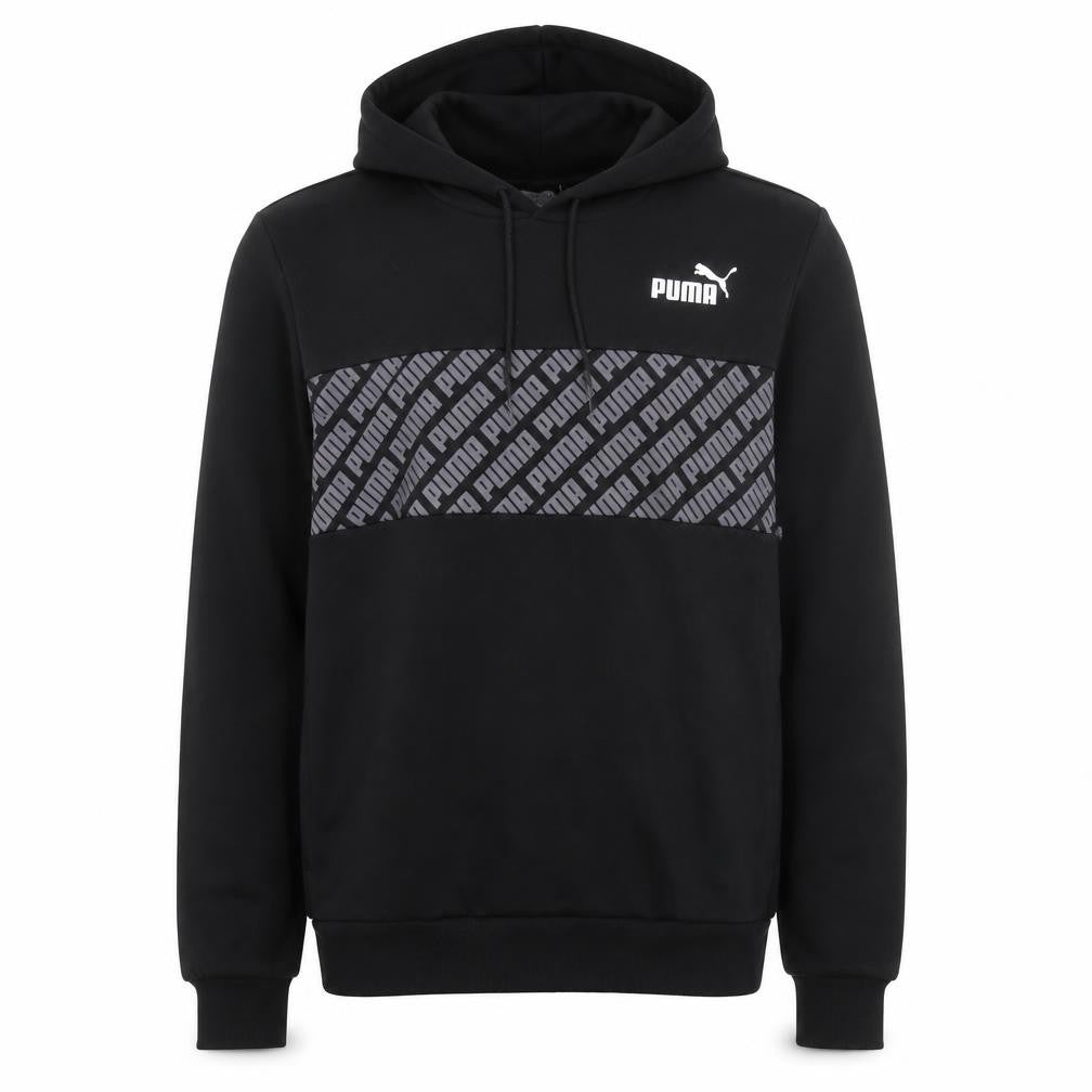 Puma Men's Black Pullover Hoodie Small Sportswear Fleece