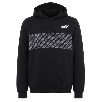 Puma Men's Black Pullover Hoodie Small Sportswear Fleece