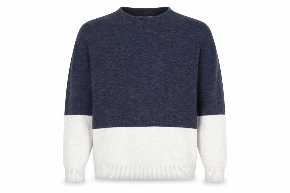 FatFace Men’s Blue Cotton Wool Pullover Jumper L