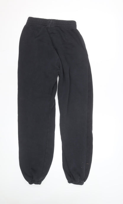 Nike Men's Black XS Fleece Sweatpants with Elastic Waist