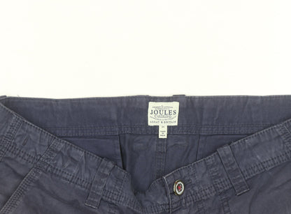 Joules Men's Blue Chino Shorts Size L 34in Cotton Casual