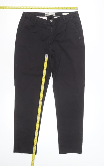 Scotch & Soda Men's Black Chino Trousers Size 26/32 Slim Fit