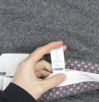 Next Men’s Grey Regular Fit Dress Pants Trousers 36R