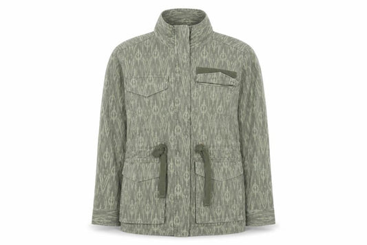 Marks and Spencer Women’s Green Military Jacket Size 12 Cotton Blend