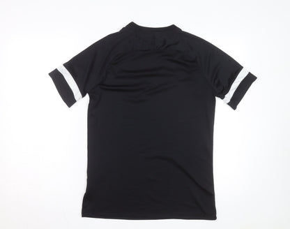Nike Men's Black Dri-FIT Short Sleeve Athletic T-Shirt M