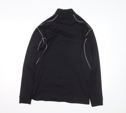 Nike Men's Black XL Pro Combat Dri-Fit Long Sleeve Compression Top