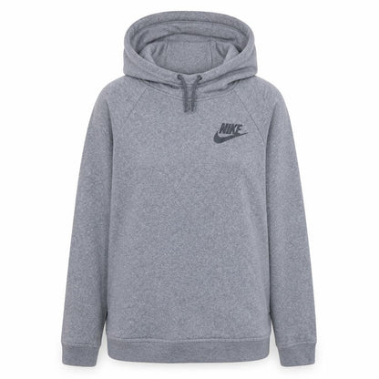 Nike Women Grey Long Sleeve Pullover Hoodie Size L
