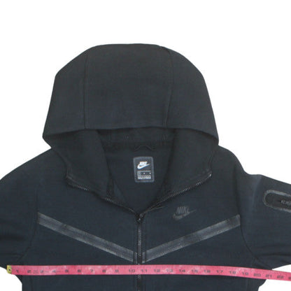 Nike Men's Black Full Zip Hoodie Size M Sports Fleece Jacket