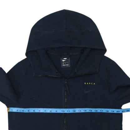 Nike Men's Blue BARCA Full Zip Hoodie M Sportswear