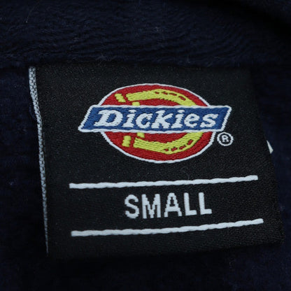Dickies Men’s Blue Pullover Hoodie Small Graphic Logo Sweatshirt