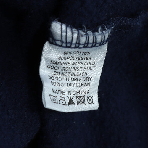 Dickies Men’s Blue Pullover Hoodie Small Graphic Logo Sweatshirt