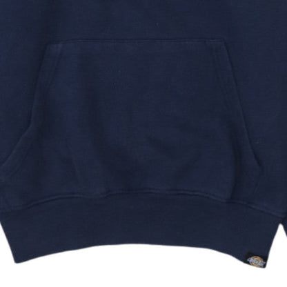 Dickies Men’s Blue Pullover Hoodie Small Graphic Logo Sweatshirt