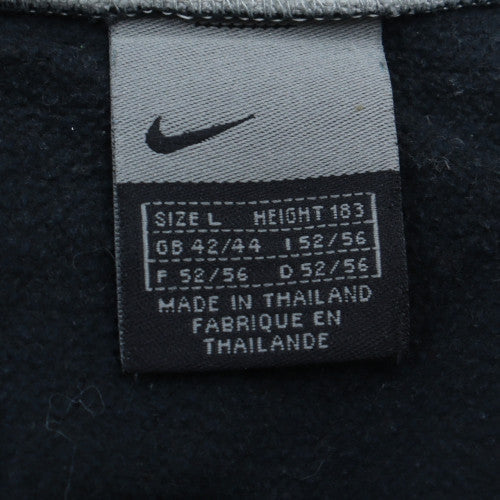Nike Men's Black L Pullover Crew Neck Fleece Sweatshirt