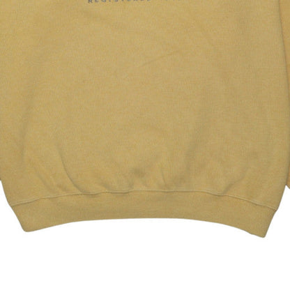 Rodd & Gunn Men's Yellow Cotton Crew Neck Sweatshirt M