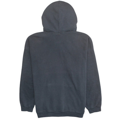 Adidas Womens Black Size 12 Trefoil Pullover Hoodie Sweatshirt