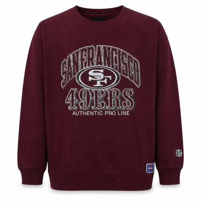 NFL Men’s Red San Francisco 49ers Pullover Sweatshirt Size L
