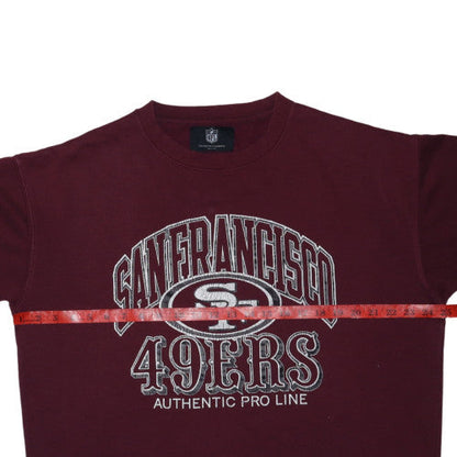 NFL Men’s Red San Francisco 49ers Pullover Sweatshirt Size L