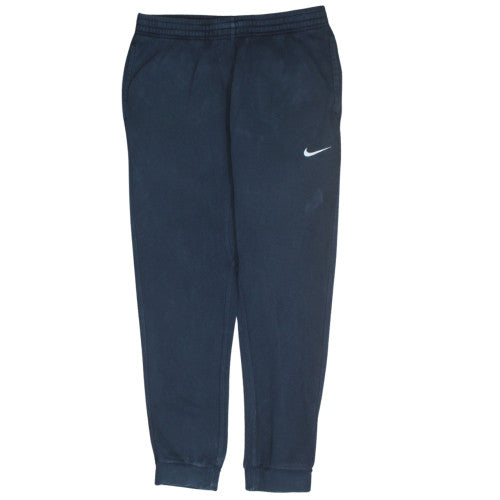 Nike Men Blue Fleece Jogger Sweatpants M Regular Fit Activewear