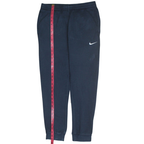 Nike Men Blue Fleece Jogger Sweatpants M Regular Fit Activewear
