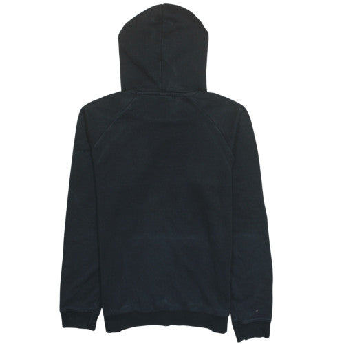 Adidas Men's Black Pullover Hoodie Small Logo Sports Fleece