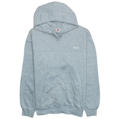 Lee Cooper Men's Grey Pullover Hoodie L Casual Classic Style